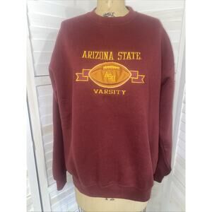 Vintage Arizona State University ASU Sweatshirt Size XL Sun Devils Crew Sport